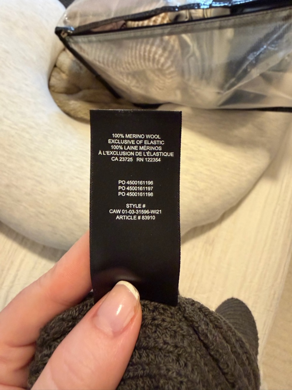 Aritzia/Babaton Olive Green Sleeveless Knit Sweater - Picture 3 of 3